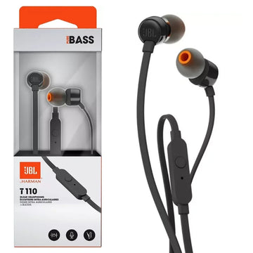 Original JBL Tune Intra-Auricular  COM FIO 110 Earphone