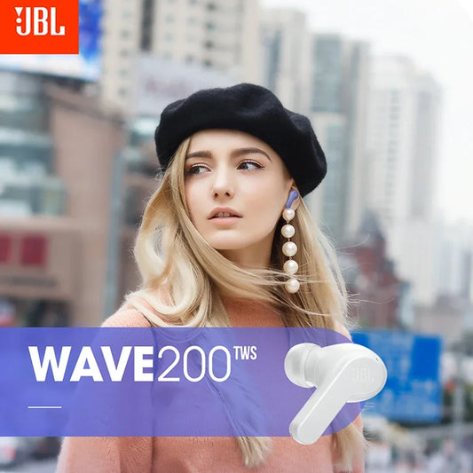 JBL WAVE 200TWS  Bluetooth 5.0 Com Mic